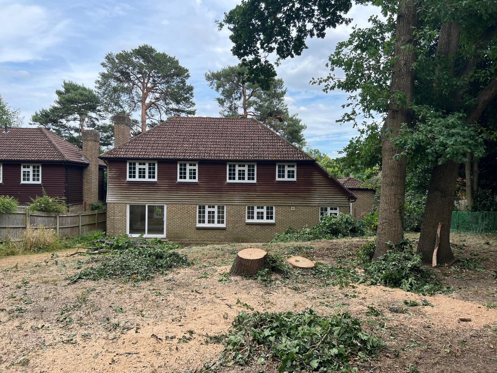 Property in Ascot before renovation enabling works.