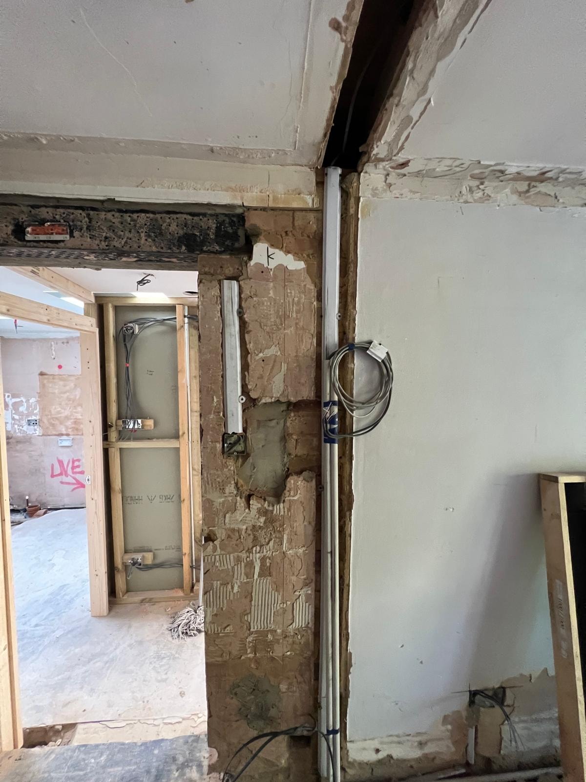 Full strip-out at the Clapham flat.