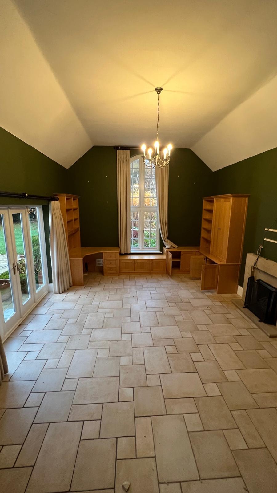 Interior of the Oxshott property before strip-out.