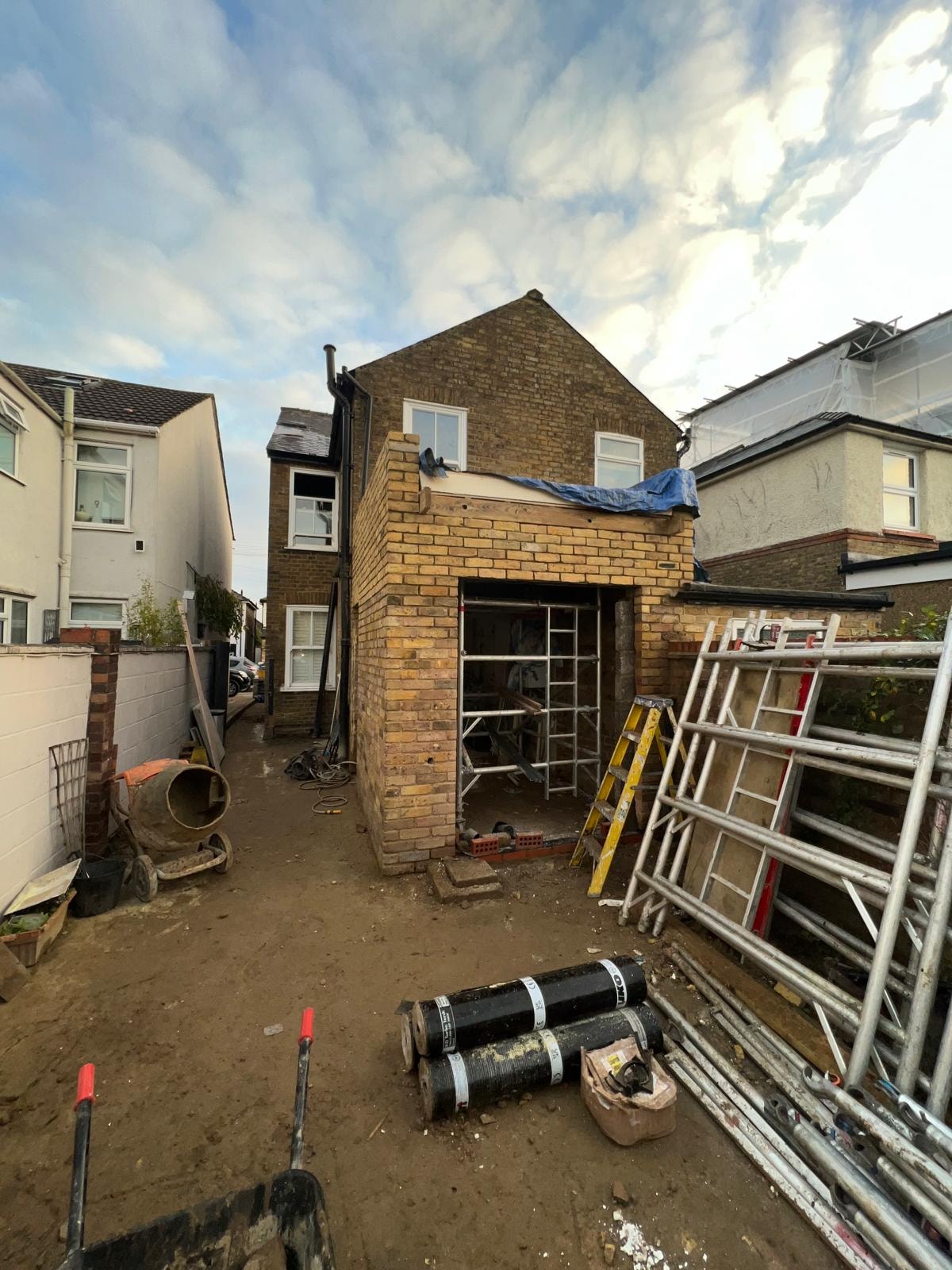 Extension opening during the Sunbury structural works.